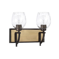 Bathroom Lighting (2 Bulbs) 14-1/2" Width Bathroom Lighting (2 Bulbs) 14-1/2" Width
