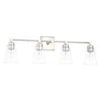 Bathroom Lighting (4 or more bulbs) 33" Width Bathroom Lighting (4 or more bulbs) 33" Width