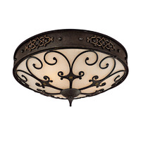 Flush Mount Ceiling Light 24" Width Flush Mount Ceiling Light 24" Width