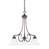 Mid Sized Chandelier 22" Width Mid Sized Chandelier 22" Width