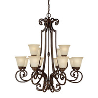 Large Foyer Chandelier 35-1/2" Width Large Foyer Chandelier 35-1/2" Width