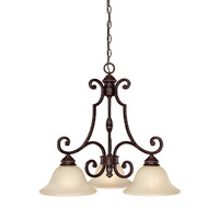 Mini Chandelier 25-3/4" Width Mini Chandelier 25-3/4" Width