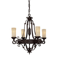 Mini Chandelier 19-1/2" Width Mini Chandelier 19-1/2" Width