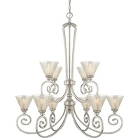 Large Foyer Chandelier 38" Width Large Foyer Chandelier 38" Width