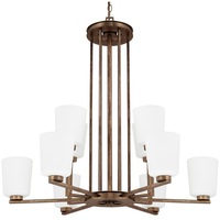 Mid Sized Chandelier 34-1/2" Width Mid Sized Chandelier 34-1/2" Width