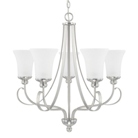 Mid Sized Chandelier 26-1/2" Width Mid Sized Chandelier 26-1/2" Width