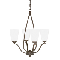 Mini Chandelier 20-1/2" Width Mini Chandelier 20-1/2" Width
