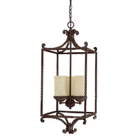 Foyer Pendant Lighting 19-1/4" Width Foyer Pendant Lighting 19-1/4" Width