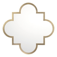 Unique Shape Mirror 33-3/4 x 33-3/4 x 1 Unique Shape Mirror 33-3/4 x 33-3/4 x 1
