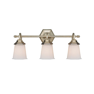 C1068WG101 Fifth Avenue 3 Bulb Bathroom Lighting - Winter Gold C1068WG101 Fifth Avenue 3 Bulb Bathroom Lighting - Winter Gold