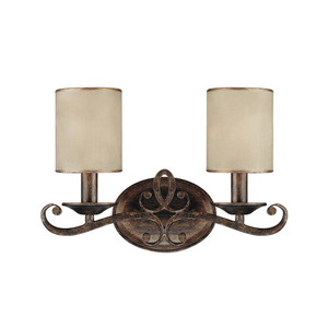 C1117RT510 Reserve 2 Bulb Bathroom Lighting - Rustic C1117RT510 Reserve 2 Bulb Bathroom Lighting - Rustic