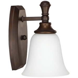 C1331BB242 Belmont 1 Bulb Wall Sconce - Burnished Bronze C1331BB242 Belmont 1 Bulb Wall Sconce - Burnished Bronze
