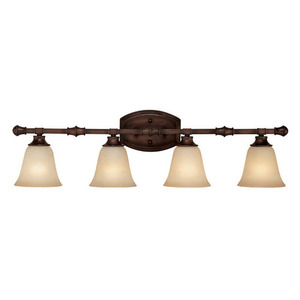 C1334BB287 Belmont 4 or More Bulb Bathroom Lighting - Burnished Bronze C1334BB287 Belmont 4 or More Bulb Bathroom Lighting - Burnished Bronze