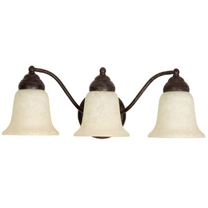 C1363TS246 3 Bulb Bathroom Lighting - Tortoise C1363TS246 3 Bulb Bathroom Lighting - Tortoise