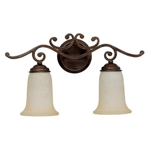 C1482BB251 Cumberland 2 Bulb Bathroom Lighting - Burnished Bronze C1482BB251 Cumberland 2 Bulb Bathroom Lighting - Burnished Bronze