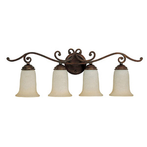 C1484BB251 Cumberland 4 or More Bulb Bathroom Lighting - Burnished Bronze C1484BB251 Cumberland 4 or More Bulb Bathroom Lighting - Burnished Bronze