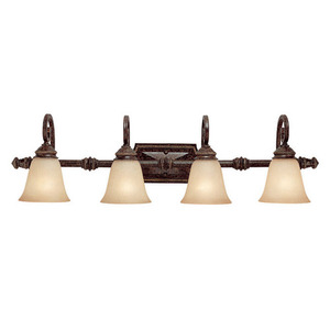 C1524CB287 Barclay 4 or More Bulb Bathroom Lighting - Chesterfield Brown C1524CB287 Barclay 4 or More Bulb Bathroom Lighting - Chesterfield Brown