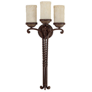 C1594WB261 Highlands Multi Bulb Wall Sconce - Weather Brown C1594WB261 Highlands Multi Bulb Wall Sconce - Weather Brown