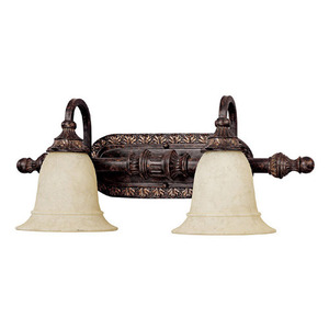 C1672CB283 Chesterfield 2 Bulb Bathroom Lighting - Chesterfield Brown C1672CB283 Chesterfield 2 Bulb Bathroom Lighting - Chesterfield Brown