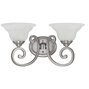 C1782MN222 Chandler Multi Bulb Wall Sconce - Matte Nickel C1782MN222 Chandler Multi Bulb Wall Sconce - Matte Nickel
