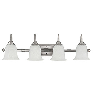 C1794MN223 Vanity 4 or More Bulb Bathroom Lighting - Matte Nickel C1794MN223 Vanity 4 or More Bulb Bathroom Lighting - Matte Nickel
