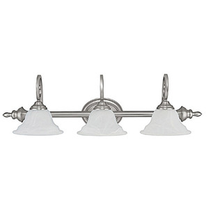 C1803MN222 Chandler 3 Bulb Bathroom Lighting - Matte Nickel C1803MN222 Chandler 3 Bulb Bathroom Lighting - Matte Nickel