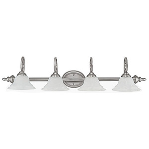 C1804MN222 Chandler 4 or More Bulb Bathroom Lighting - Matte Nickel C1804MN222 Chandler 4 or More Bulb Bathroom Lighting - Matte Nickel