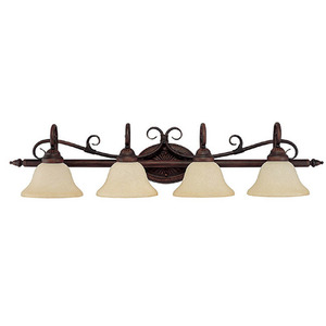 C1854MZ257 Hammond 4 or More Bulb Bathroom Lighting - Mediterranean Bronze C1854MZ257 Hammond 4 or More Bulb Bathroom Lighting - Mediterranean Bronze