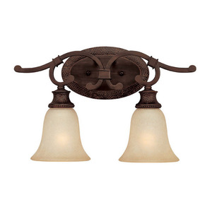 C1882BB252 Hill House 2 Bulb Bathroom Lighting - Burnished Bronze C1882BB252 Hill House 2 Bulb Bathroom Lighting - Burnished Bronze