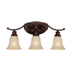 C1883BB252 Hill House 3 Bulb Bathroom Lighting - Burnished Bronze C1883BB252 Hill House 3 Bulb Bathroom Lighting - Burnished Bronze