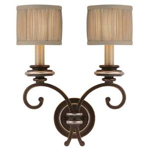 C1952CZ406 Park Place Multi Bulb Wall Sconce - Champagne Bronze C1952CZ406 Park Place Multi Bulb Wall Sconce - Champagne Bronze