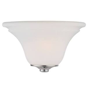 C1992FFSW 1 Bulb Wall Sconce - Matte Nickel C1992FFSW 1 Bulb Wall Sconce - Matte Nickel