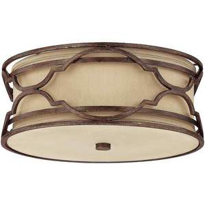 C2055BD Luciana Flush Mount Ceiling Light - Bronze / Gold Dust C2055BD Luciana Flush Mount Ceiling Light - Bronze / Gold Dust