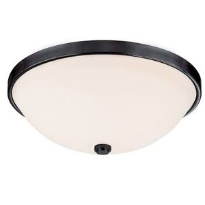 C2323BCSW Covington Flush Mount Ceiling Light - Basic Black C2323BCSW Covington Flush Mount Ceiling Light - Basic Black