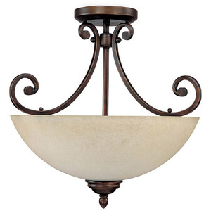 C3025BB Cumberland Semi Flush Mount Ceiling Light - Burnished Bronze C3025BB Cumberland Semi Flush Mount Ceiling Light - Burnished Bronze