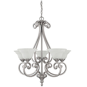 C3075MN222 Chandler Mid Sized Chandelier Chandelier - Matte Nickel C3075MN222 Chandler Mid Sized Chandelier Chandelier - Matte Nickel