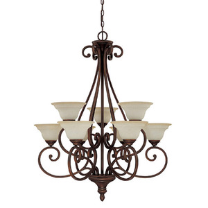 C3079BB292 Chandler Large Foyer Chandelier Chandelier - Burnished Bronze C3079BB292 Chandler Large Foyer Chandelier Chandelier - Burnished Bronze