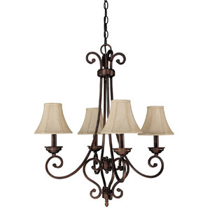 C3084BB413 Cumberland Mini Chandelier - Burnished Bronze C3084BB413 Cumberland Mini Chandelier - Burnished Bronze