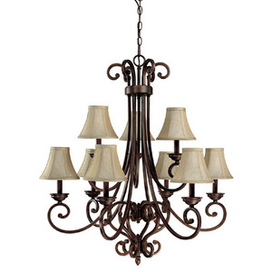 C3089BB413 Cumberland Mid Sized Chandelier Chandelier - Burnished Bronze C3089BB413 Cumberland Mid Sized Chandelier Chandelier - Burnished Bronze