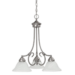 C3224MN220 Hometown Mini Chandelier - Matte Nickel C3224MN220 Hometown Mini Chandelier - Matte Nickel
