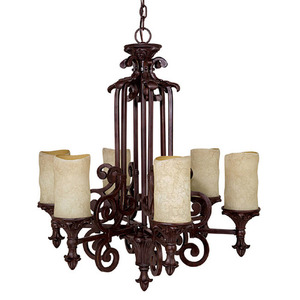 C3266MZ125 Mediterranean Mid Sized Chandelier Chandelier - Mediterranean Bronze C3266MZ125 Mediterranean Mid Sized Chandelier Chandelier - Mediterranean Bronze