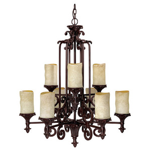 C3269MZ125 Mediterranean Large Foyer Chandelier Chandelier - Mediterranean Bronze C3269MZ125 Mediterranean Large Foyer Chandelier Chandelier - Mediterranean Bronze