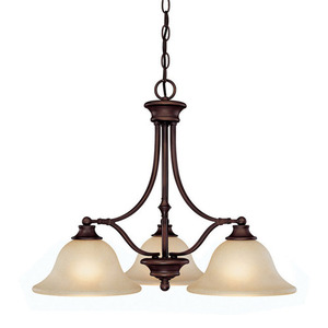 C3413BB259 Belmont Mini Chandelier - Burnished Bronze C3413BB259 Belmont Mini Chandelier - Burnished Bronze