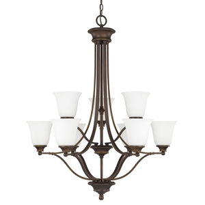C3419BB242 Belmont Mid Sized Chandelier Chandelier - Burnished Bronze C3419BB242 Belmont Mid Sized Chandelier Chandelier - Burnished Bronze