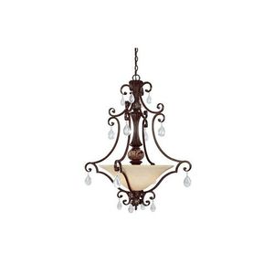 C3514CBCR Manchester Up Light Pendant Light - Chesterfield Brown C3514CBCR Manchester Up Light Pendant Light - Chesterfield Brown