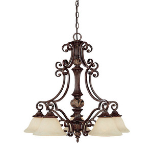 C3515CB245 Manchester Mid Sized Chandelier Chandelier - Chesterfield Brown C3515CB245 Manchester Mid Sized Chandelier Chandelier - Chesterfield Brown