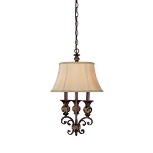 C3521CB441 Manchester Mini Chandelier - Chesterfield Brown C3521CB441 Manchester Mini Chandelier - Chesterfield Brown