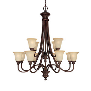 C3562BB252 Hill House Large Foyer Chandelier Chandelier - Burnished Bronze C3562BB252 Hill House Large Foyer Chandelier Chandelier - Burnished Bronze