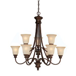 C3569BB252 Hill House Large Foyer Chandelier Chandelier - Burnished Bronze C3569BB252 Hill House Large Foyer Chandelier Chandelier - Burnished Bronze