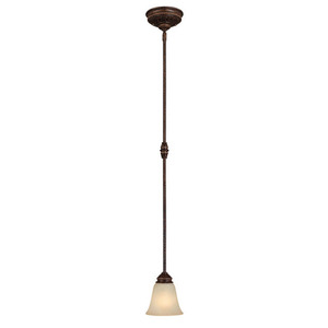 C3581CB287 Barclay Mini-Pendant Pendant Light - Chesterfield Brown C3581CB287 Barclay Mini-Pendant Pendant Light - Chesterfield Brown